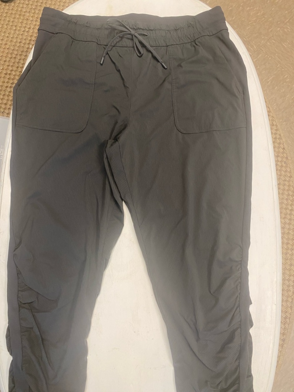 Women’s Gray Drawstring Lululemon Joggers